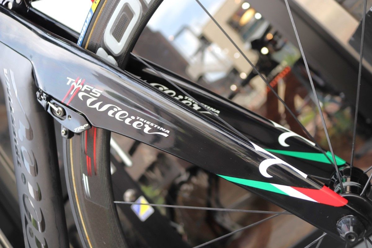 ウィリエール WILIER ツインフォイル TWINFOIL 2012モデル Mサイズ カンパ レコードMIX 11S カーボン タイムトライアル TTバイク 【東京南麻布店】