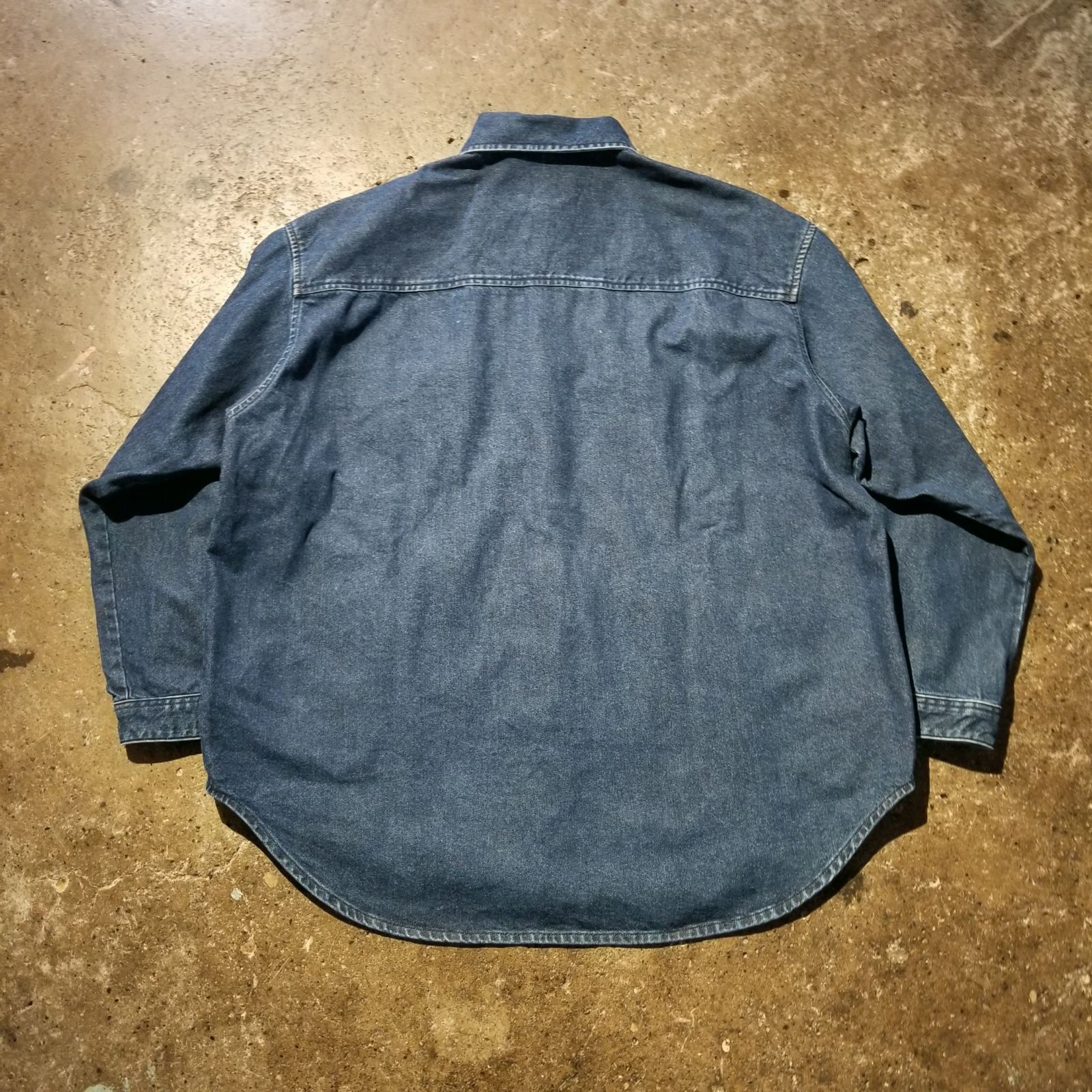 WTAPS WCPO/LS/COTTON.DENIM シャツ インディゴ L