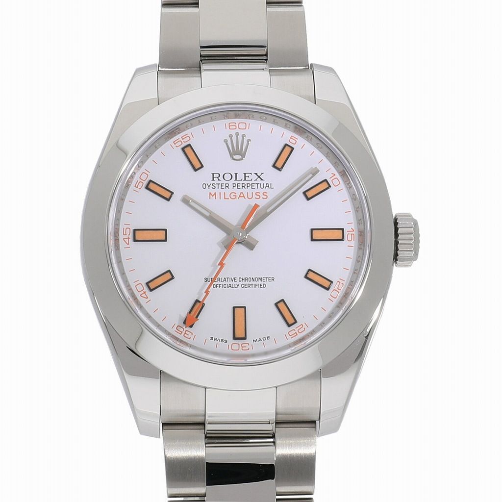 ロレックス ROLEX 116400 V番(2009年頃製造) ホワイト メンズ 腕時計