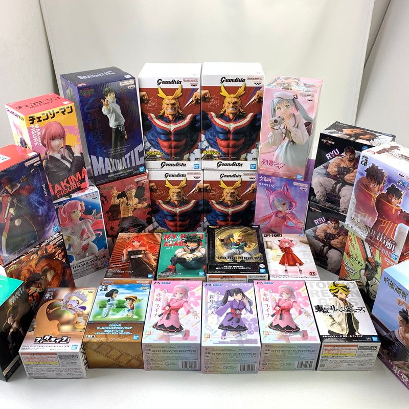 中古美品】 プライズフィギュアまとめ。 美少女、少年誌系など。呪術廻