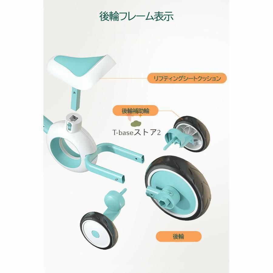 ペダル付き さんりんしゃ