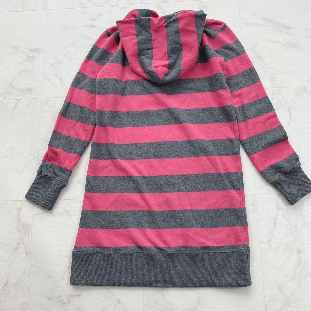 MARK&LONA スカル パーカーワンピース ボーダー 人気ゴルフブランド MARK&LONA スカル パーカーワンピース ボーダー 人気ゴルフブランド