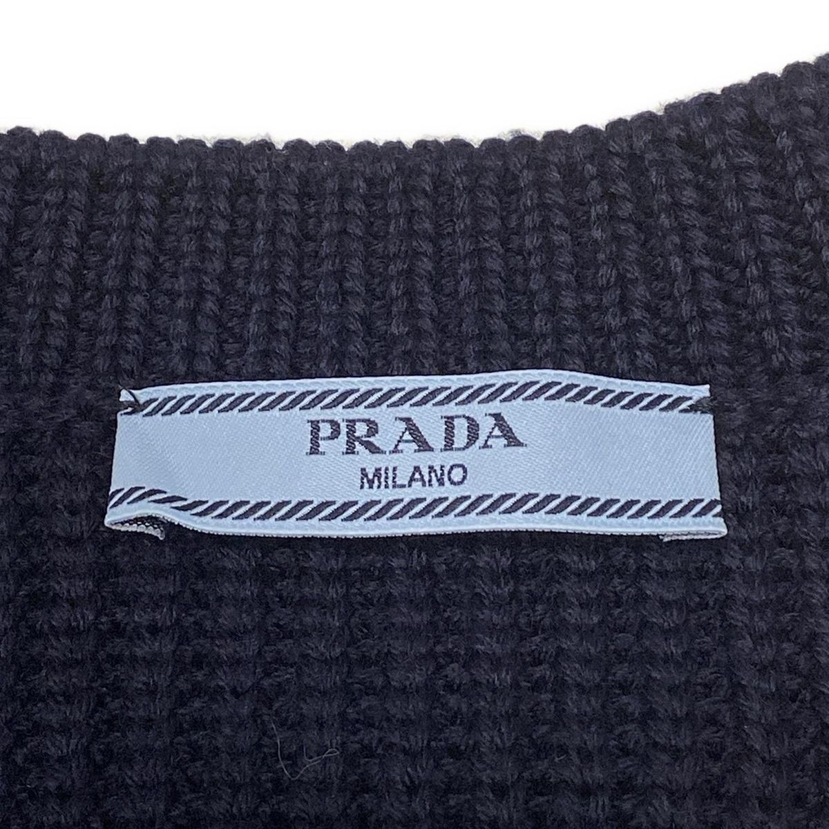 PRADA(プラダ) カーディガン サイズ42 M レディース美品 ウール
