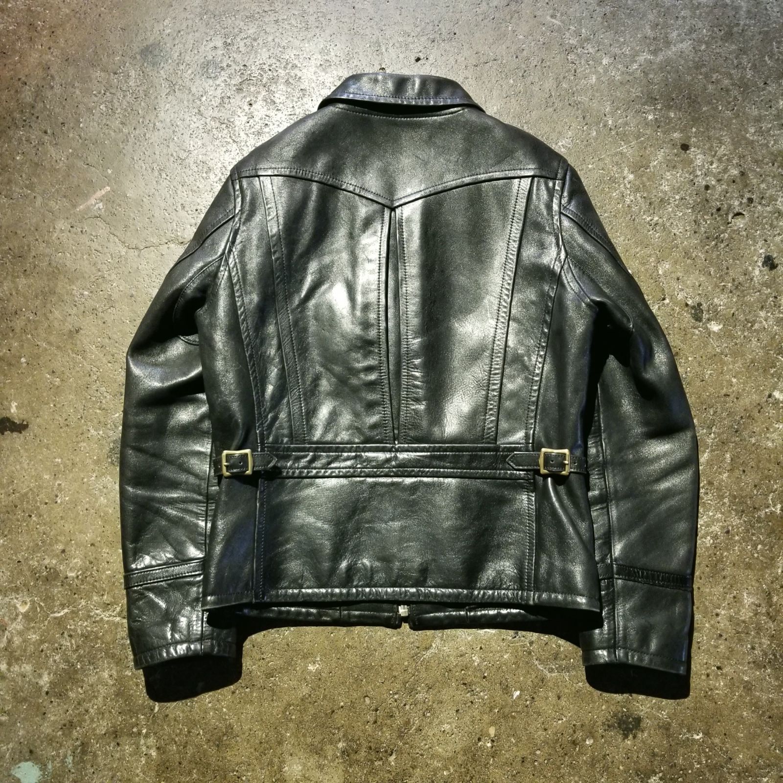 Stevenson Overall BJ1 ホースハイド レザージャケット 38