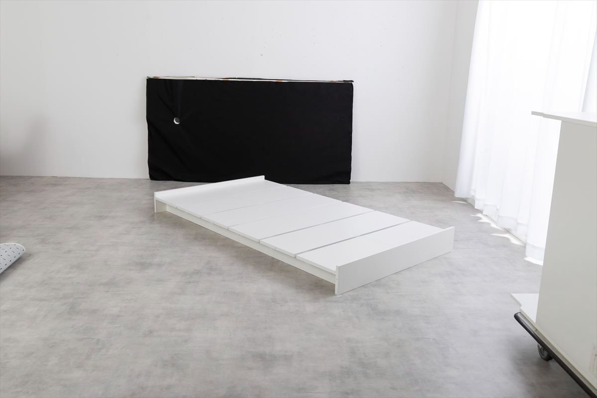 Yuseong幅100cm幅広すのこローベッド