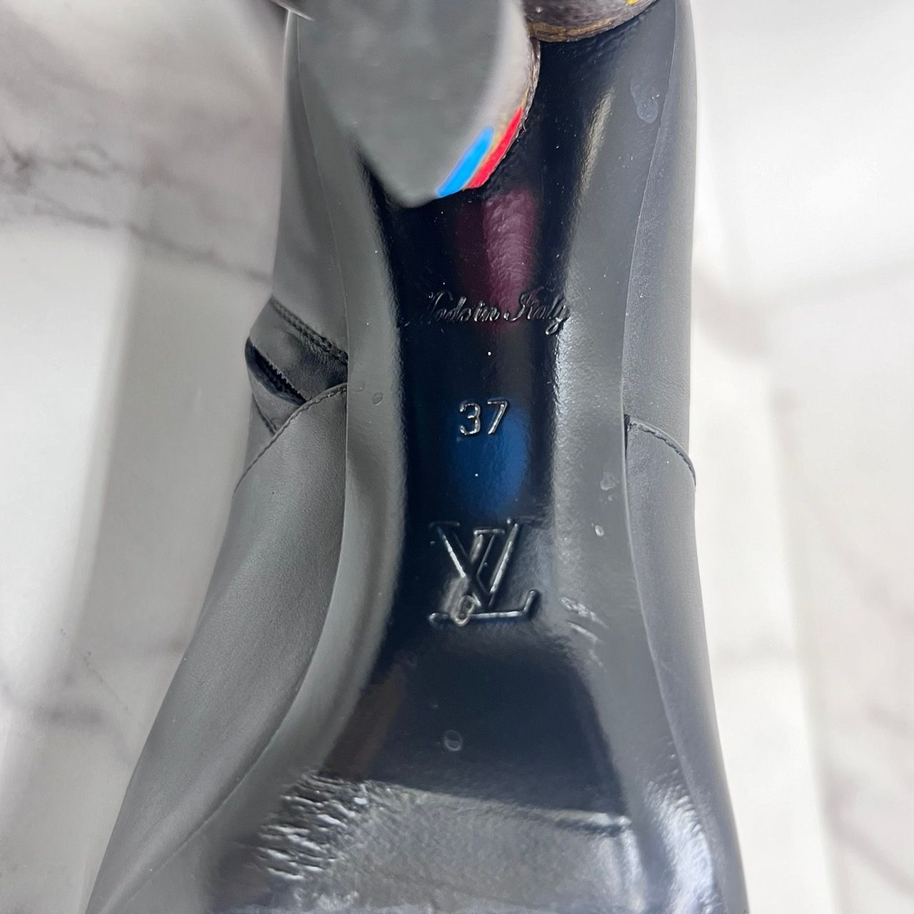 LOUISVUITTON ルイヴィトン×草間彌生 シルエットライン 22年 レザー 