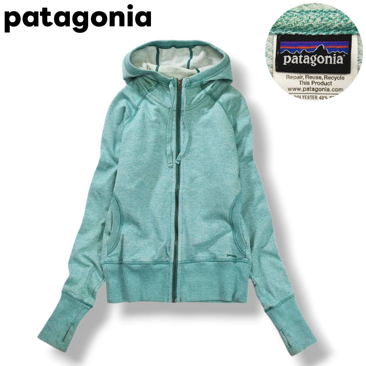 patagonia（パタゴニア） プルオーバーパーカー S ホワイト レディース 