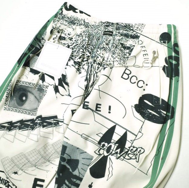 BODYSONG. ボディソング 23AW 日本製 FLAT PRESS PRINT PT チェーン