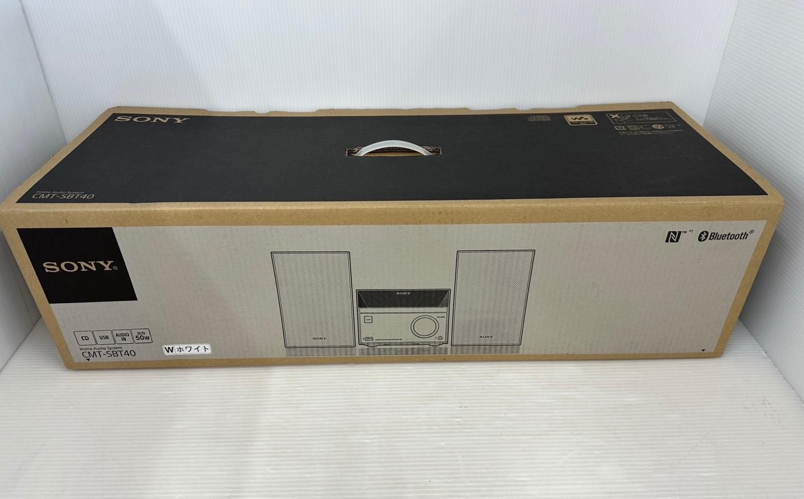中古品】SONY ソニー マルチコネクトコンポ CDコンポ CMT-SBT40 2020年