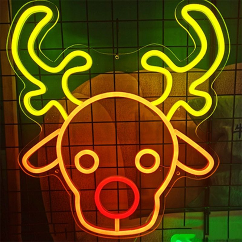 ネオンサイン 壁掛け ネオンイト 発光サイン ネオン管 壁装飾 おしゃれ LED ネオン看板 部屋 インテリア バー カフェ 車 屋内 販売店 趣味 照明 クリスマス飾り D1011