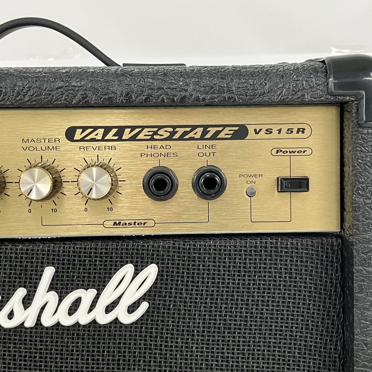 ギターアンプmarshallVS15R リバーブ付音出しOK MARSHALL VS15R VALVESTATE ギターアンプ 音響機材 中古