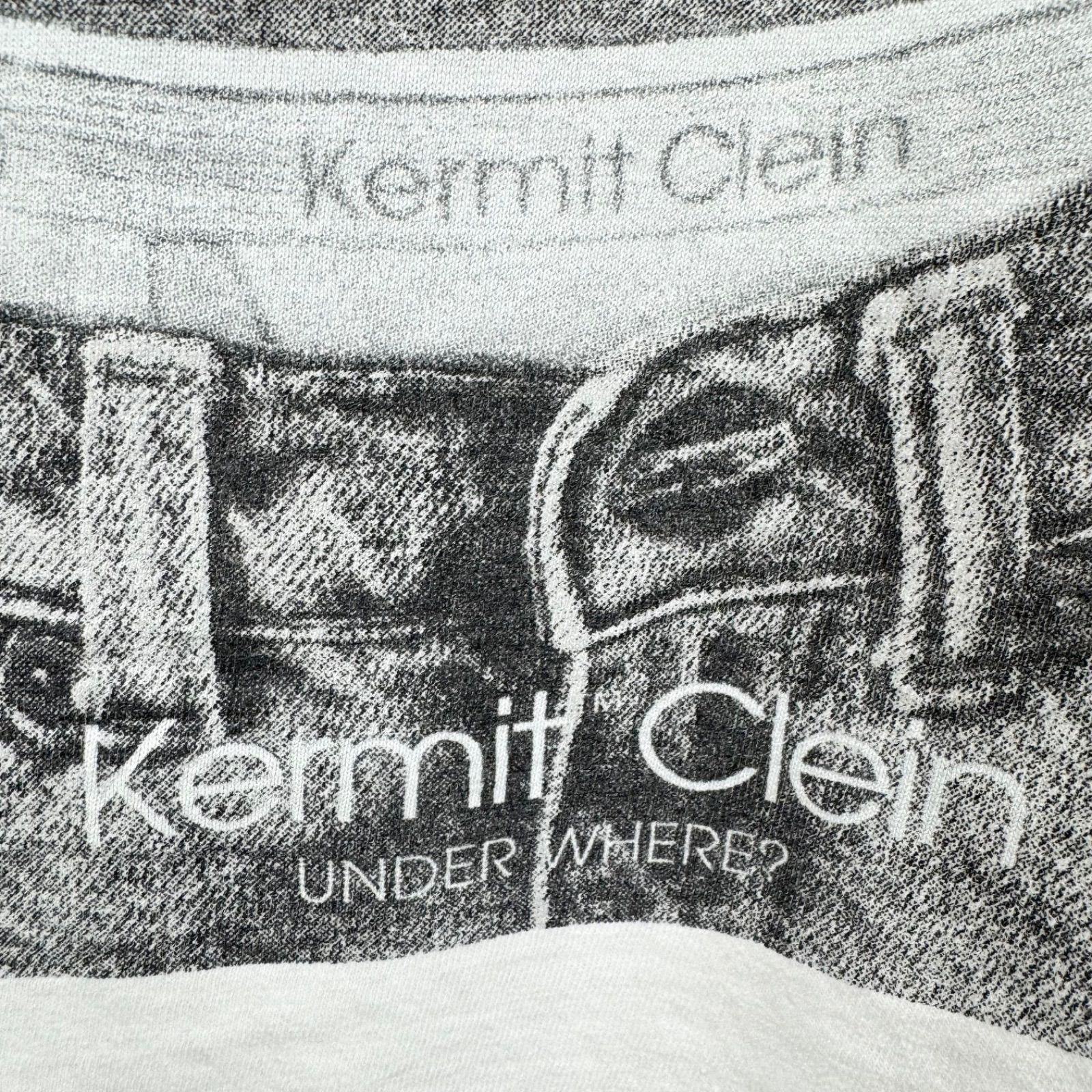 90s Kermit Clein スウェット カルバンクライン　パロディ ⭐︎幻級 90s アンビル カーミット カルバンクライン パロディ