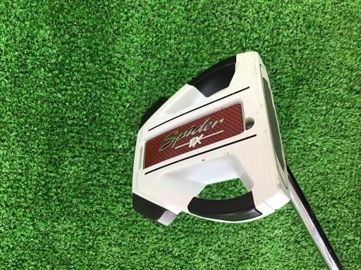 テーラーメイド Spider EX GHOST WHITE センターシャフト 34インチ パター PT スチール フレックスその他 メンズ 男性用 右利き 右用 Cランク ゴルフクラブ