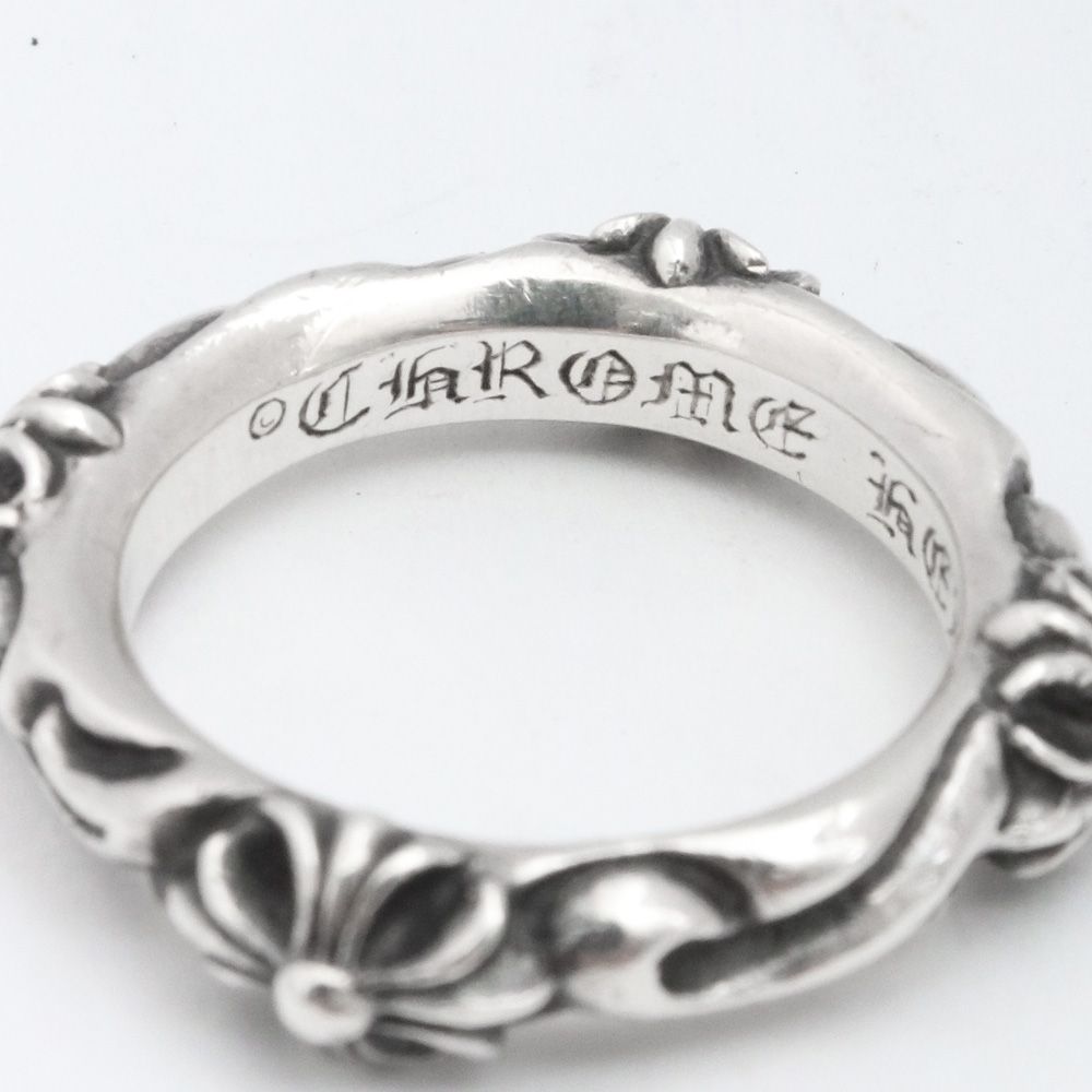 17号 CHROME HEARTS RING SBT BAND RING - メルカリ