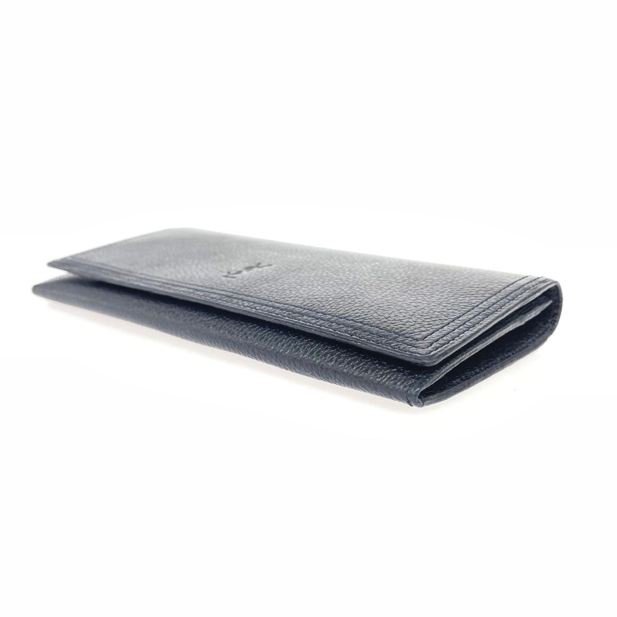 YvesSaintLaurent(YSL) イヴサンローラン 二つ折り長財布 YSLロゴ型 