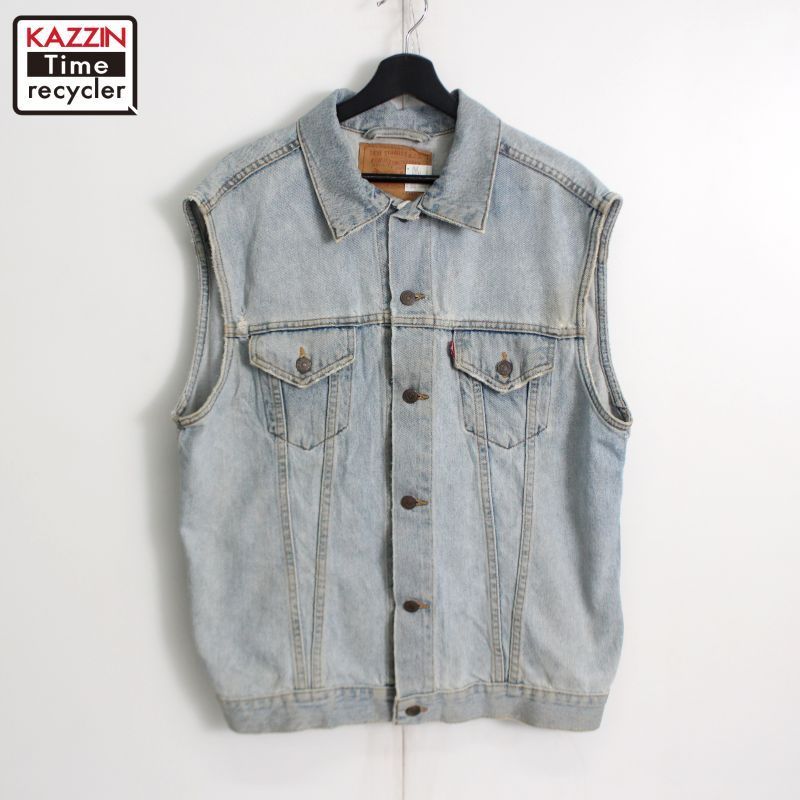 00s Levi's 70517 デニムベスト メンズ 表記XLサイズ