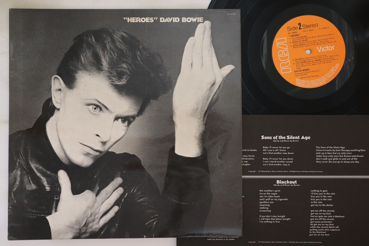 英LP David Bowie Heroes PL12522 RCA VICTOR /00260