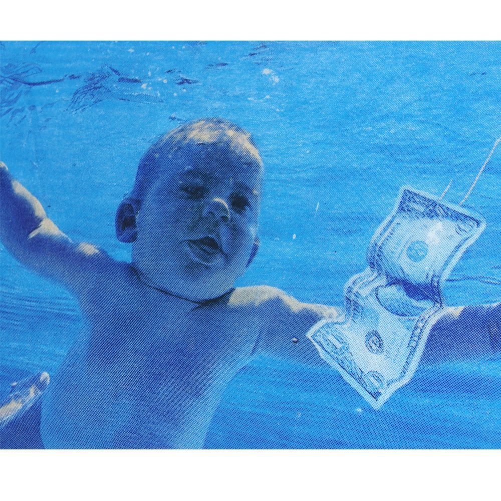 NIRVANA Tシャツ 水中の赤ちゃんデザイン NIRVANA NEVERMIND Tシャツ 水中の赤ちゃん デザイン - メルカリ