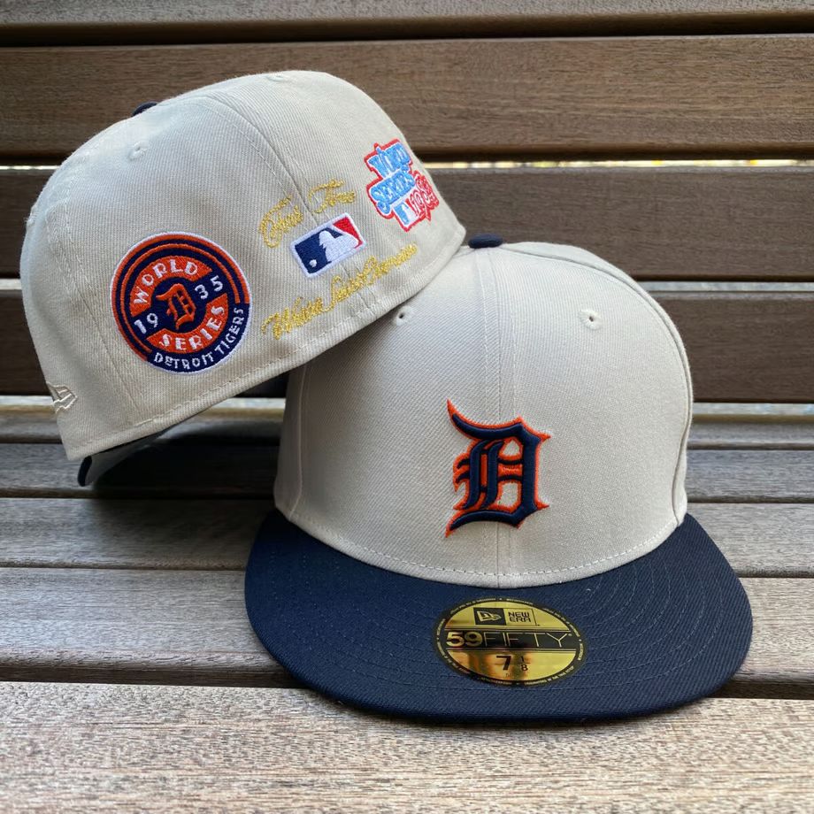 USA限定 59FIFTY ニューエラ Detroit Tigers デトロイト タイガース Off-Campus (10-7)