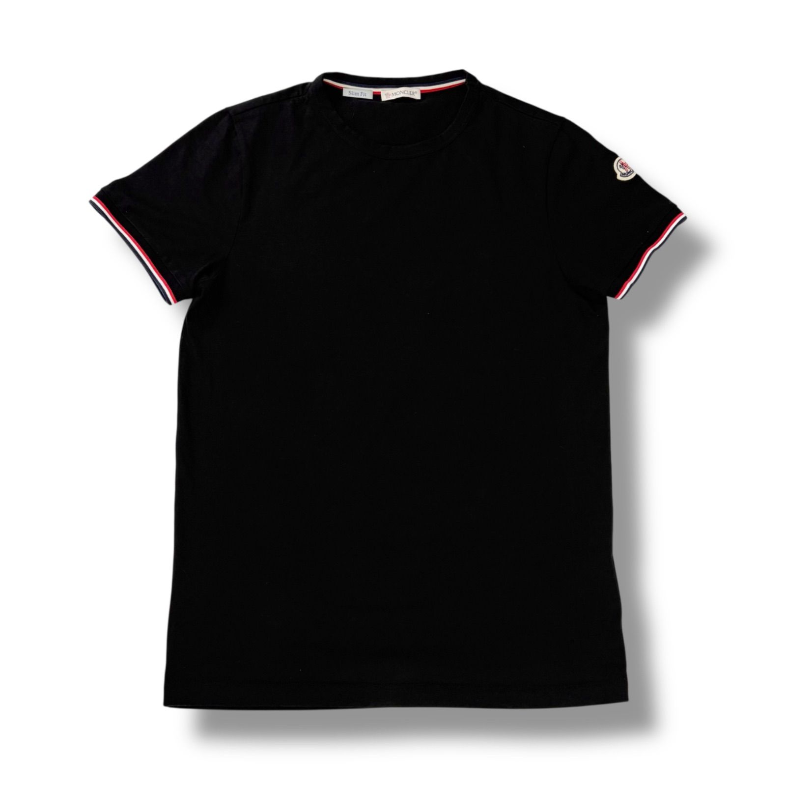 MONCLER モンクレール Tシャツ 半袖 XS ポロシャツ ブラック