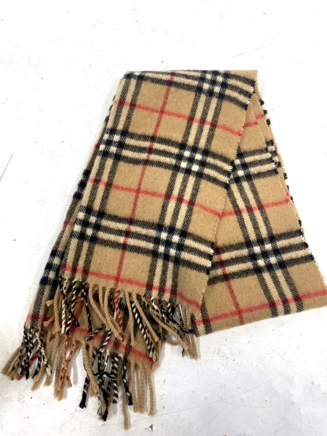 【最終価格・極美品】バーバリーズ カシミヤ ウール マフラー ノバチェック 極美品 バーバリー Burberry ウール ストール マフラー ノバ