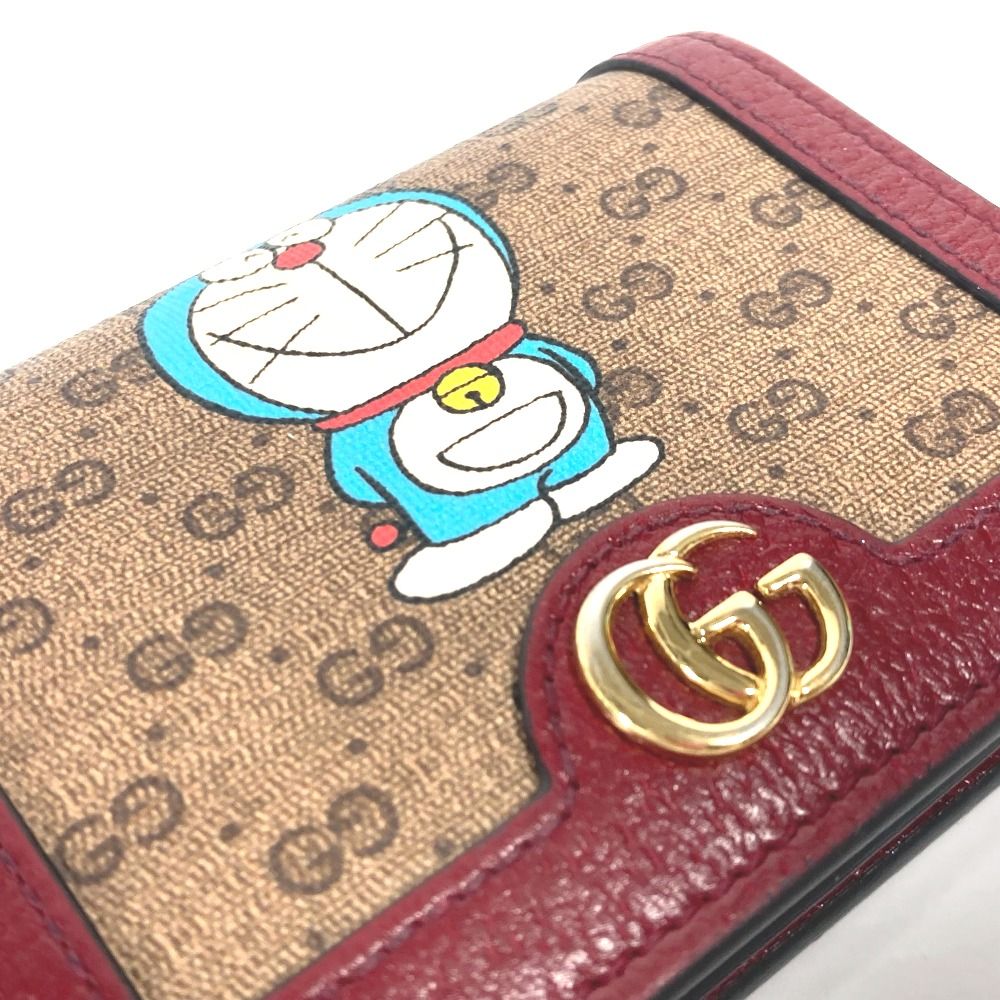 グッチ GUCCI 二つ折り財布 GGスプリーム ドラえもん 647788 GUCCI グッチ 2つ折り財布 ドラえもん×GUCCI 647788 GG