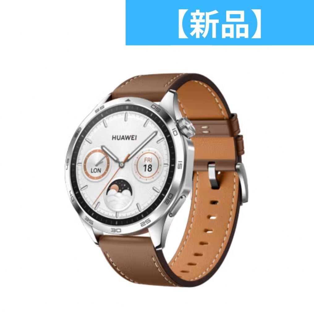 HUAWEI ファーウェイ HUAWEI WATCH GT 4 スマートウォッチ 46 mm ブラウンwatchgt-4-46-br