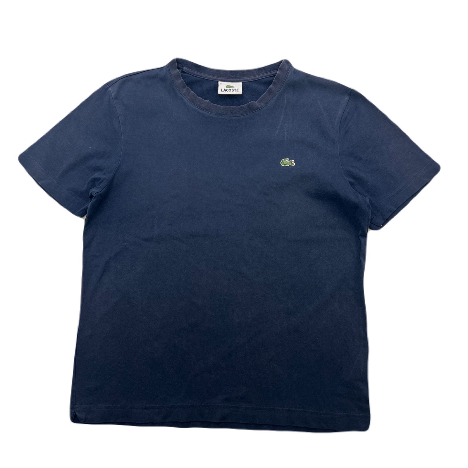 LACOSTE ネイビー 半袖Tシャツ 楽天市場】ラコステ tシャツ（カラーネイビー）（トップス