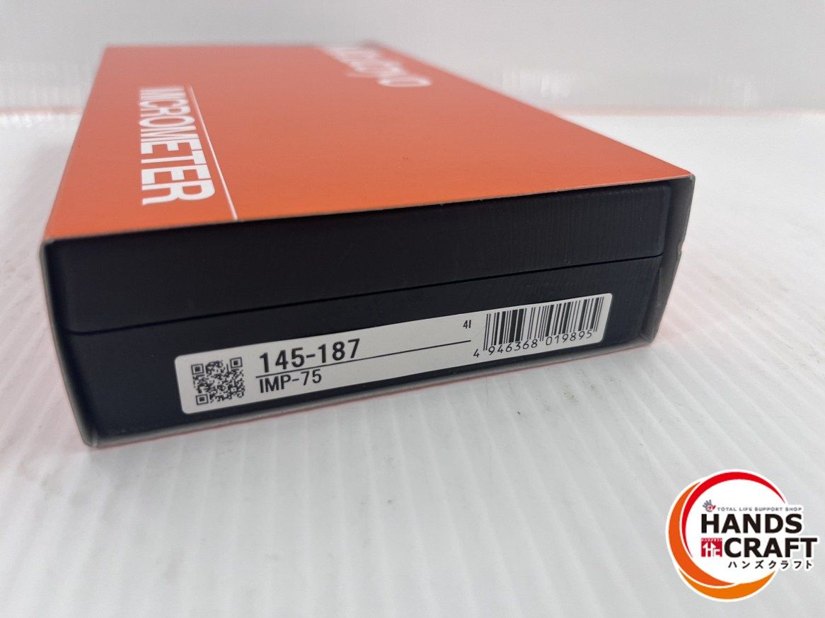 ミツトヨ Mitutoyo キャリパー形内側マイクロメーター IMP-75 145-187 HRDEVELOPMENT_JP