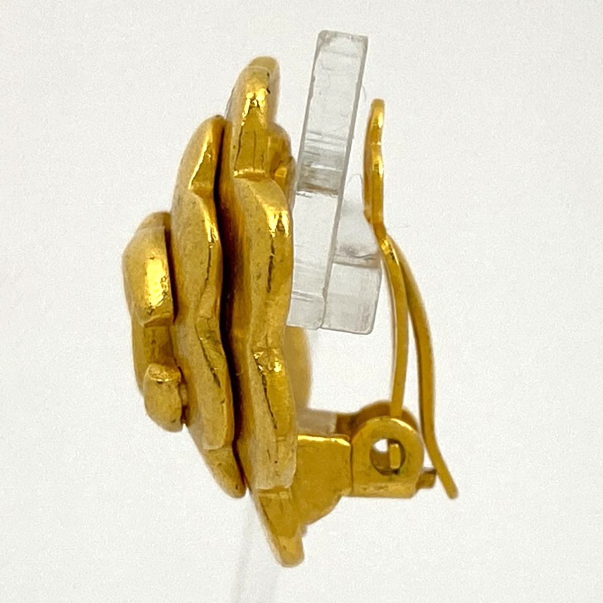 シャネル CHANEL ココマーク イヤリング フラワー イヤリング GP ゴールド レディース