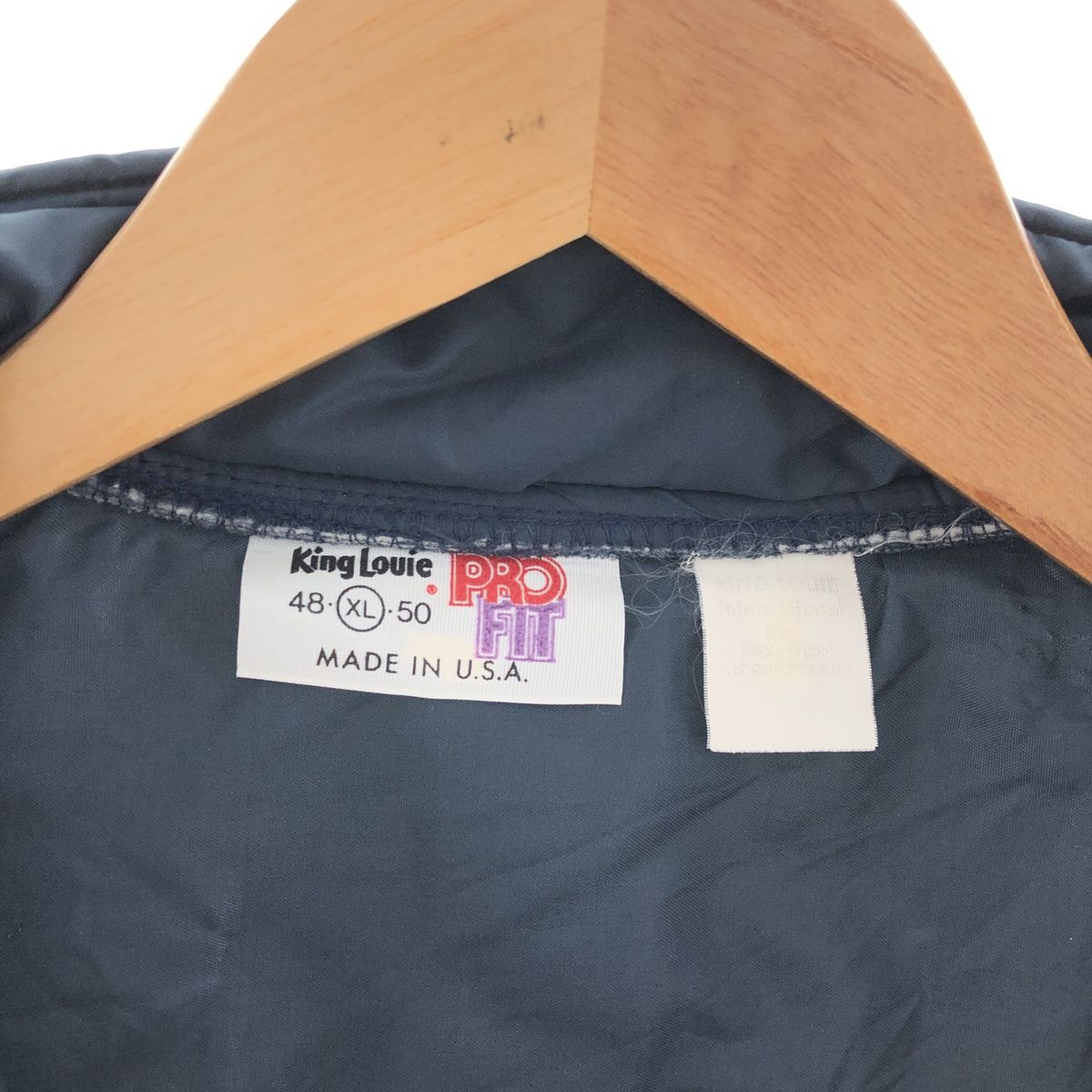 古着 80年代 キングルイ King Louie PRO FIT 中綿ベスト USA製