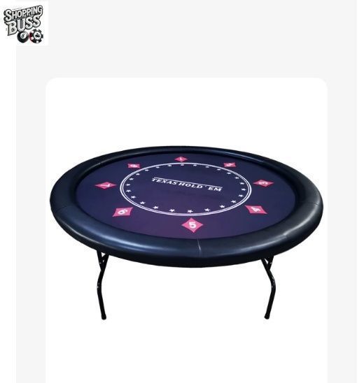 新店オープン 6000円クーポン ポーカーテーブル 円形 ホールデムサイコロ カジノ テキサスホールデム 8人用 150*150cm
