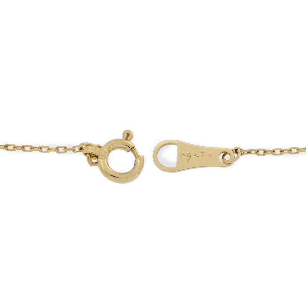 0.03ct/agete アガット クロスモチーフ・ダイヤモンド