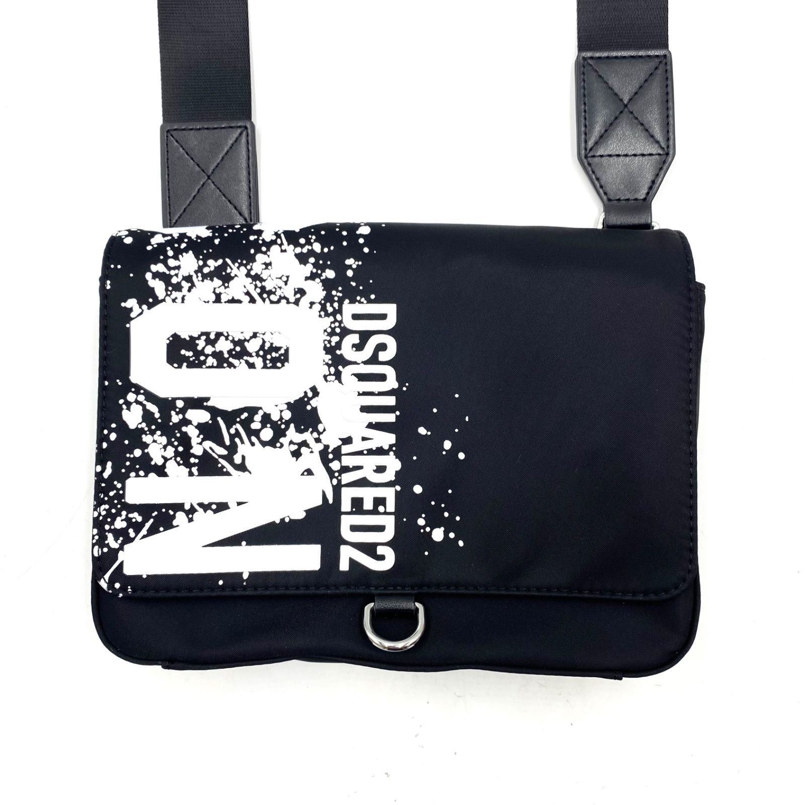 極上美品 DSQUARED2 ディースクエアード2 ショルダーバッグ 斜め