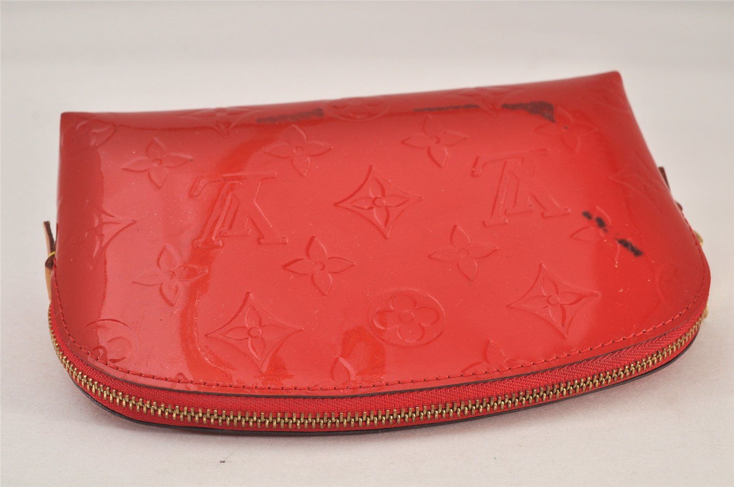 ルイヴィトン ヴェルニ コスメティック ポーチ レッド 楽天市場】LOUIS VUITTON ポシェット コスメティック M91496