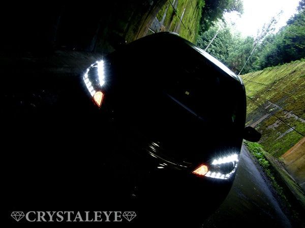 フィット FIT GE6～9 LEDプロジェクターヘッドライトV3(ブラック）前期