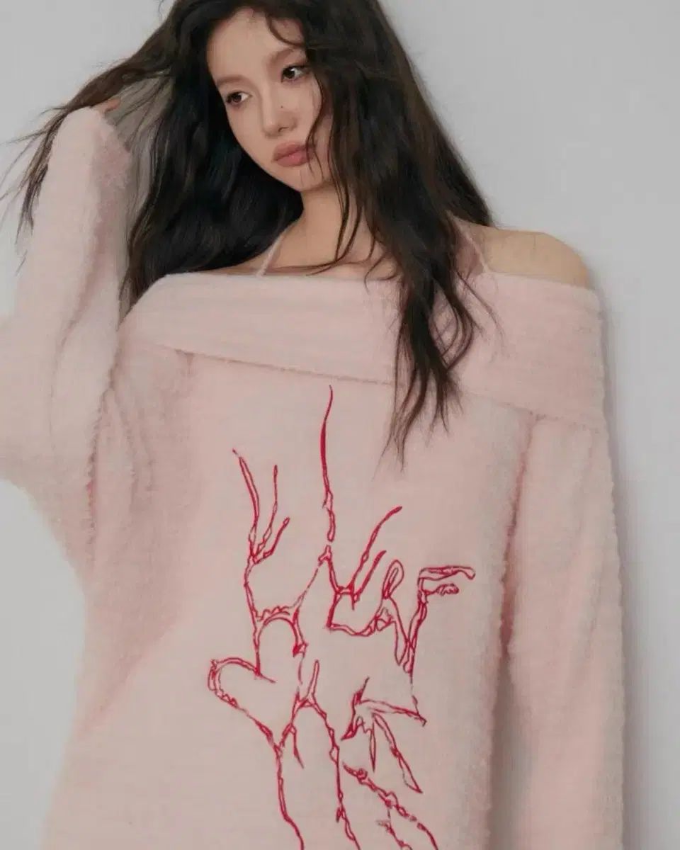 Lafreedom オーバーサイズ 폭닥ニット freeサイズ