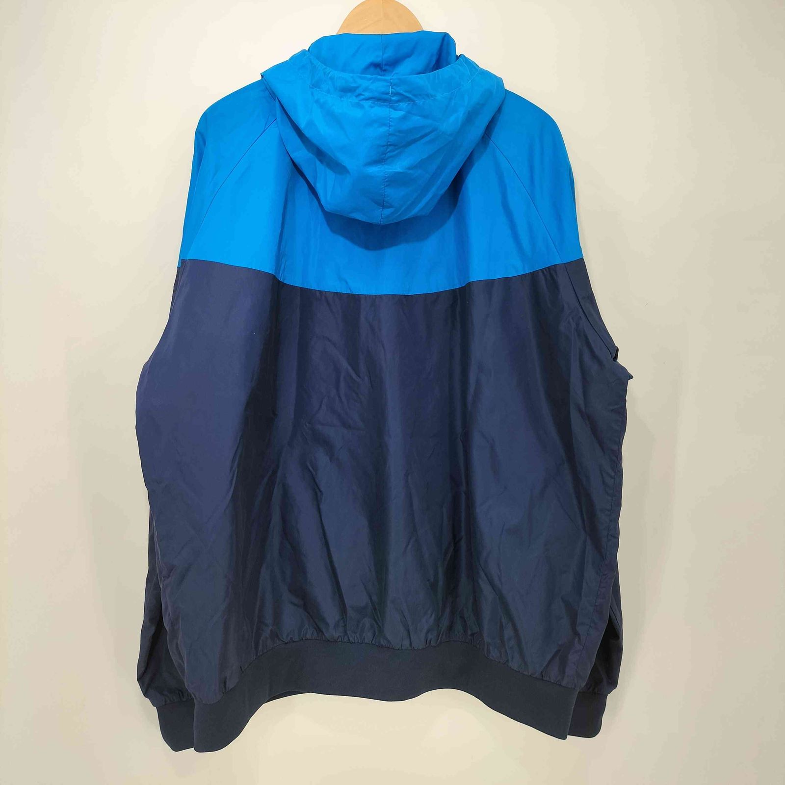 90s〜00s NIKE プルオーバーナイロンジャケット　刺繍ロゴ　XXL 90'S DEADSTOCK NIKE TEAM PULLOVER NYLON JACKET 90s デッド