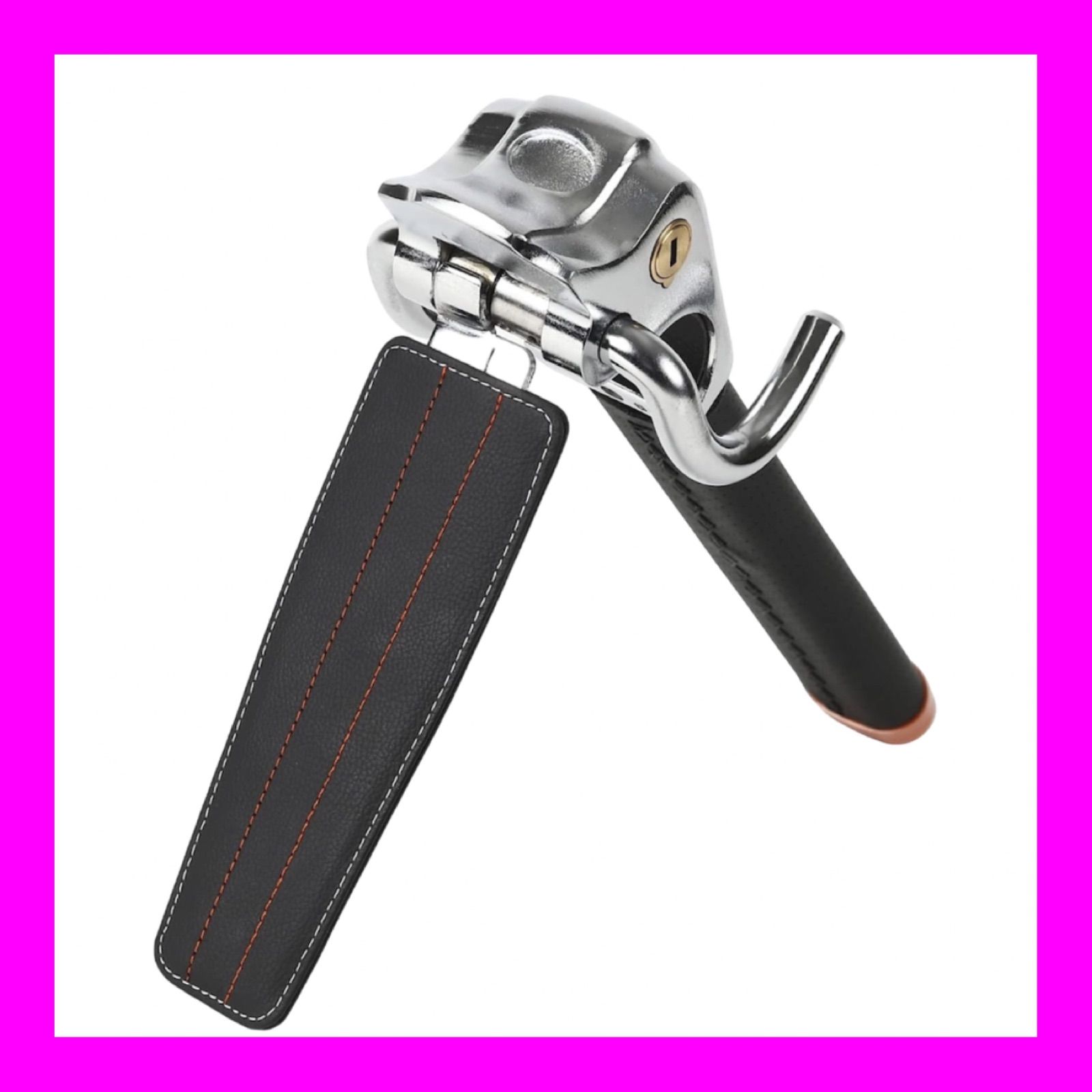 LESTA ショップ ハンドルロック 盗難防止 車 ステアリングロック