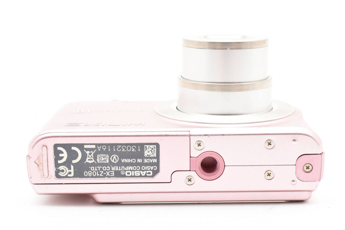 ☆良品☆ カシオ CASIO EX-Z1080 ピンク コンパクトデジタルカメラ 