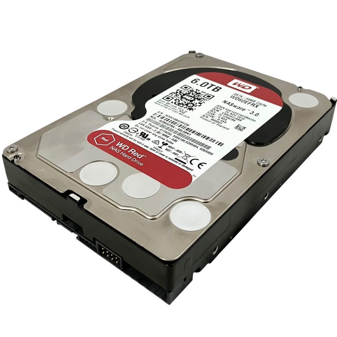 WD Red 6TB 内蔵型ハードディスクドライブ Amazon.co.jp: WD HDD 内蔵ハードディスク 3.5インチ 6TB WD Red