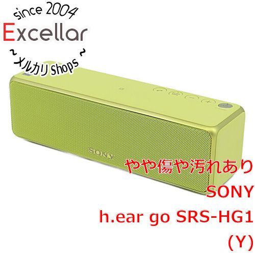 競売 [bn:13] SONY ポータブルスピーカー h.ear go SRS-HG1/Y 元箱あり