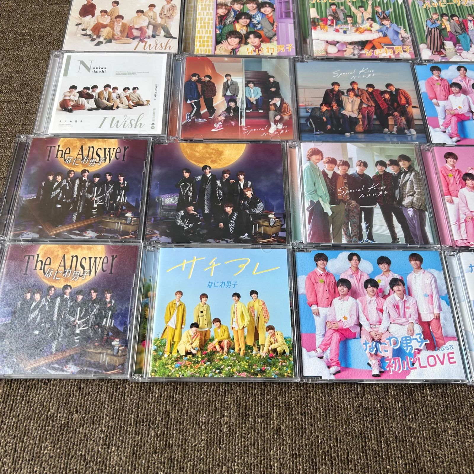 なにわ男子 CDセット CD グッズセット ジャニーズ DVDあり 帯多数あり