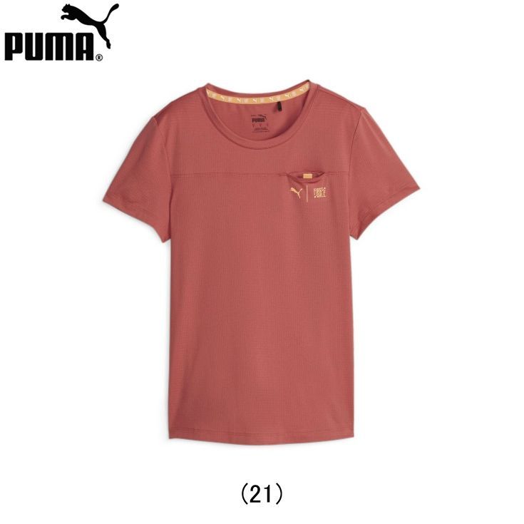 プーマ PUMA FIRST MILE ファースト マイル ランニングTシャツ 半袖 ウィメンズ レディース 女性陸上・ランニング用品 L (21)アストロ レッド