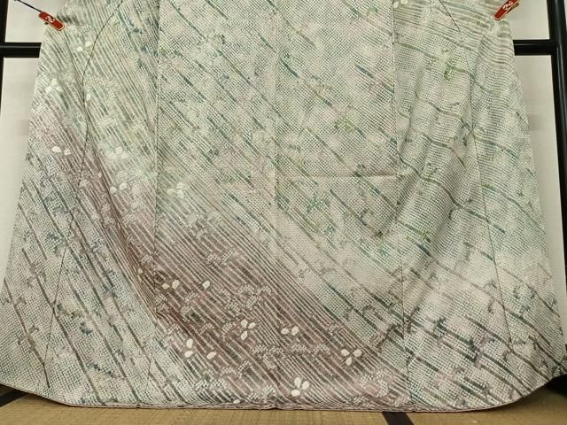 平和屋着物○訪問着 絞り 舞花文 正絹 逸品 AABB6342zg - メルカリ