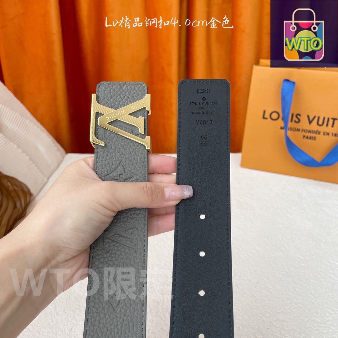 今日特価】Louis Vuitton ルイヴィトン レザーベルト - メルカリ