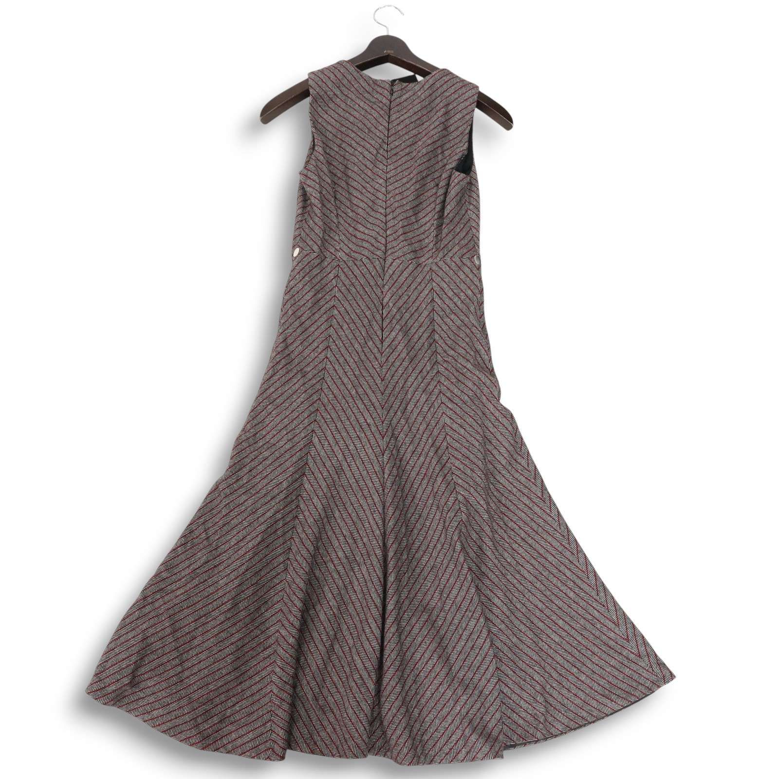 新品 イタリア製】 PAOLA FRANI パオラフラーニ ウール ストライプ  