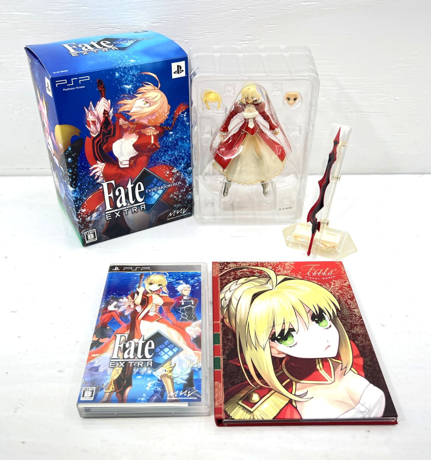 フェイト/エクストラ 限定版 タイプムーン　BOX　PSP　新品未開封 PSP Fate/EXTRA(フェイト エクストラ) 限定版 タイプムーン