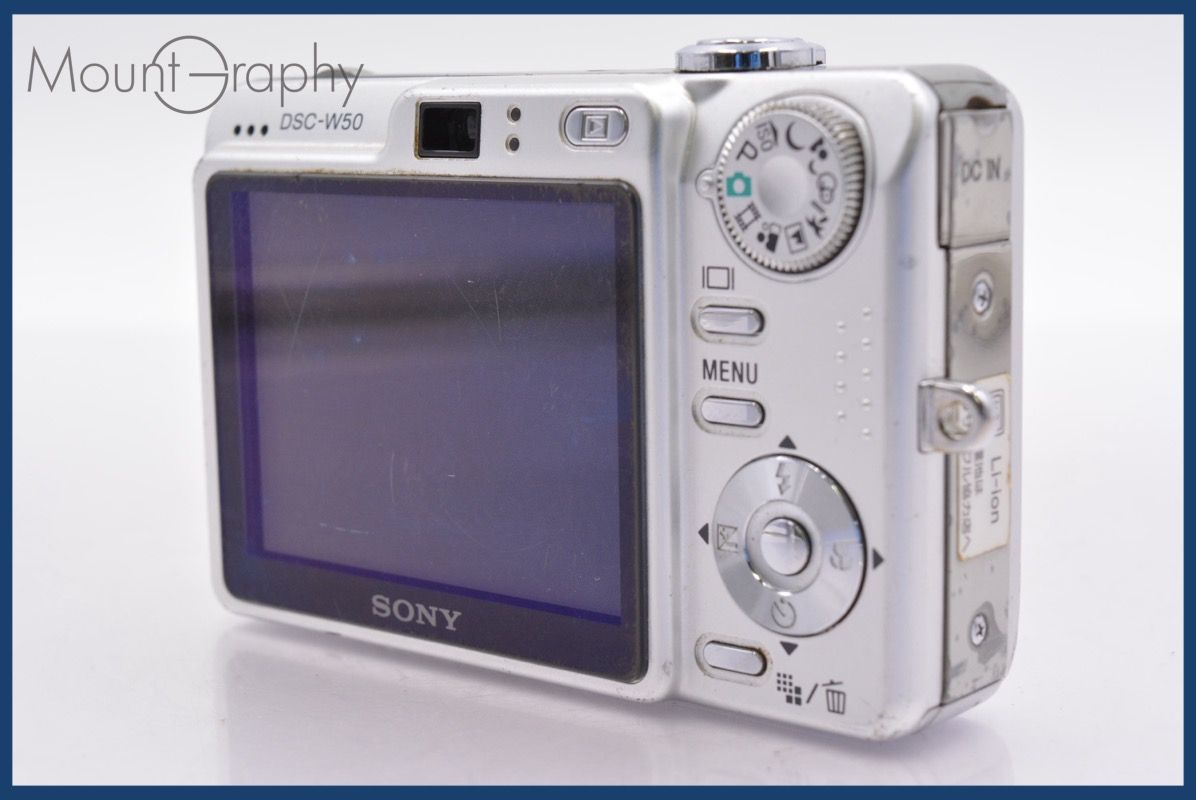 ☆極上美品☆ ソニー SONY Cyber-shot DSC-W50 3x ☆完動☆同梱可 