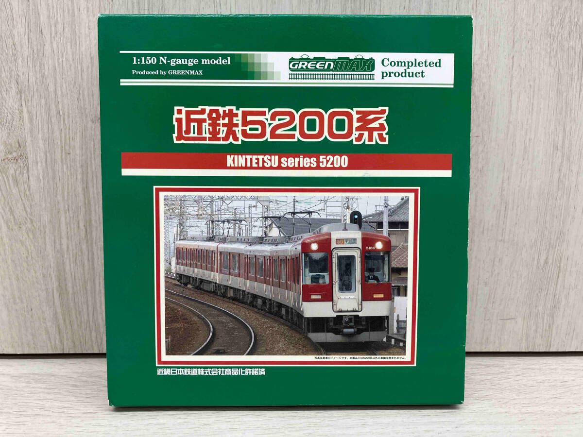 グリーンマックス 4078 近鉄5200系 4両セット Yahoo!オークション - グリーンマックス No.4078 【近鉄5200系 4